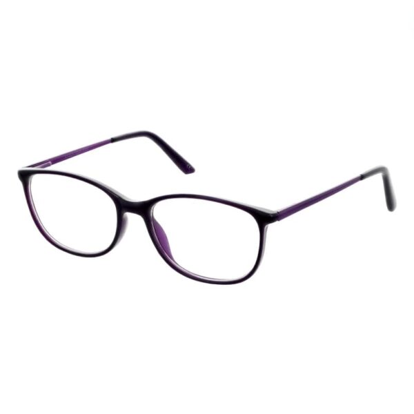 Black-Purple Plastic frames + FILTER INCLUDED, MODEL: LZR4104, SIZE: 51-16