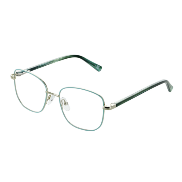 Green metal frame +  FILTER INCLUDED, MODEL: LZR2242, SIZE: 47-16