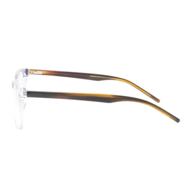 Crystal plastic frame (SPRING SIDES) + FILTER INCLUDED, SIZE: 54-17 MODEL: ELITE 4681 - Image 2