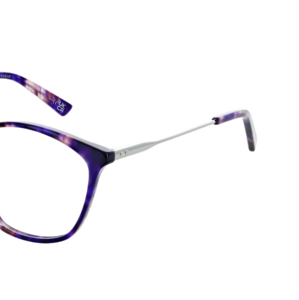 Purple Plastic DESIGNER frame + FILTER INCLUDED, SIZE: 52-16, MODEL: CAELISE - Image 2