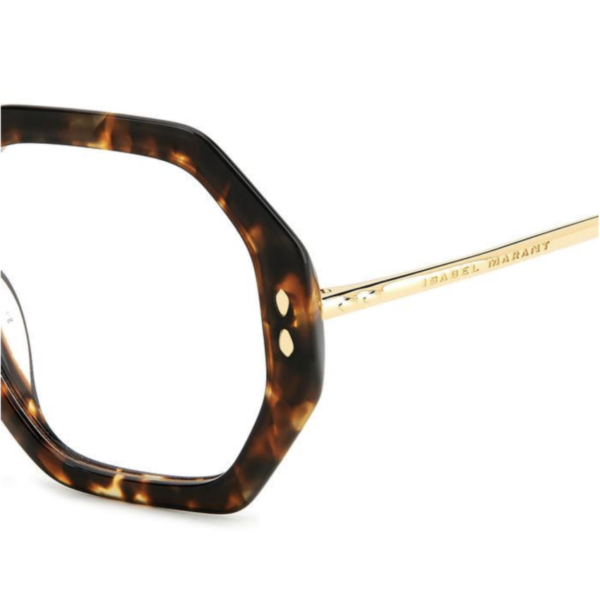 Brown Havana ISABEL MARANT frame + FILTER INCLUDED, MODEL: IM 0113/G 2IK , SIZE: 51-22 - Image 2