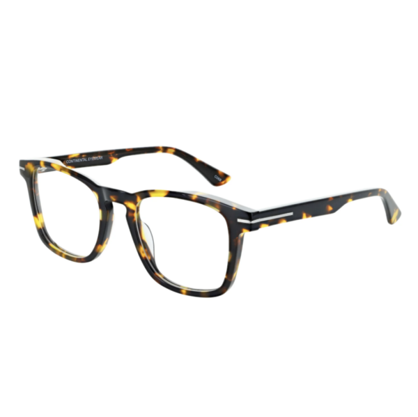 Brown Havana plastic DESIGNER frame + FILTER INCLUDED, MODEL: ZTH107, SIZE: 51-21