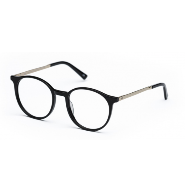 Black plastic with metal DESIGNER frame + FILTER INCLUDED, SIZE: 51-19, MODEL: BF213