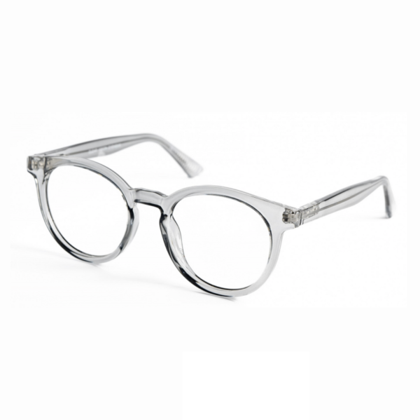 Grey crystal plastic frame + FILTER INCLUDED, SIZE: 50-21, MODEL: DO303