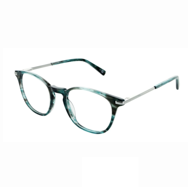 Aqua Blue Green Havana with silver DESIGNER frame + FILTER INCLUDED MODEL: ZTH104 SIZE: 50-20